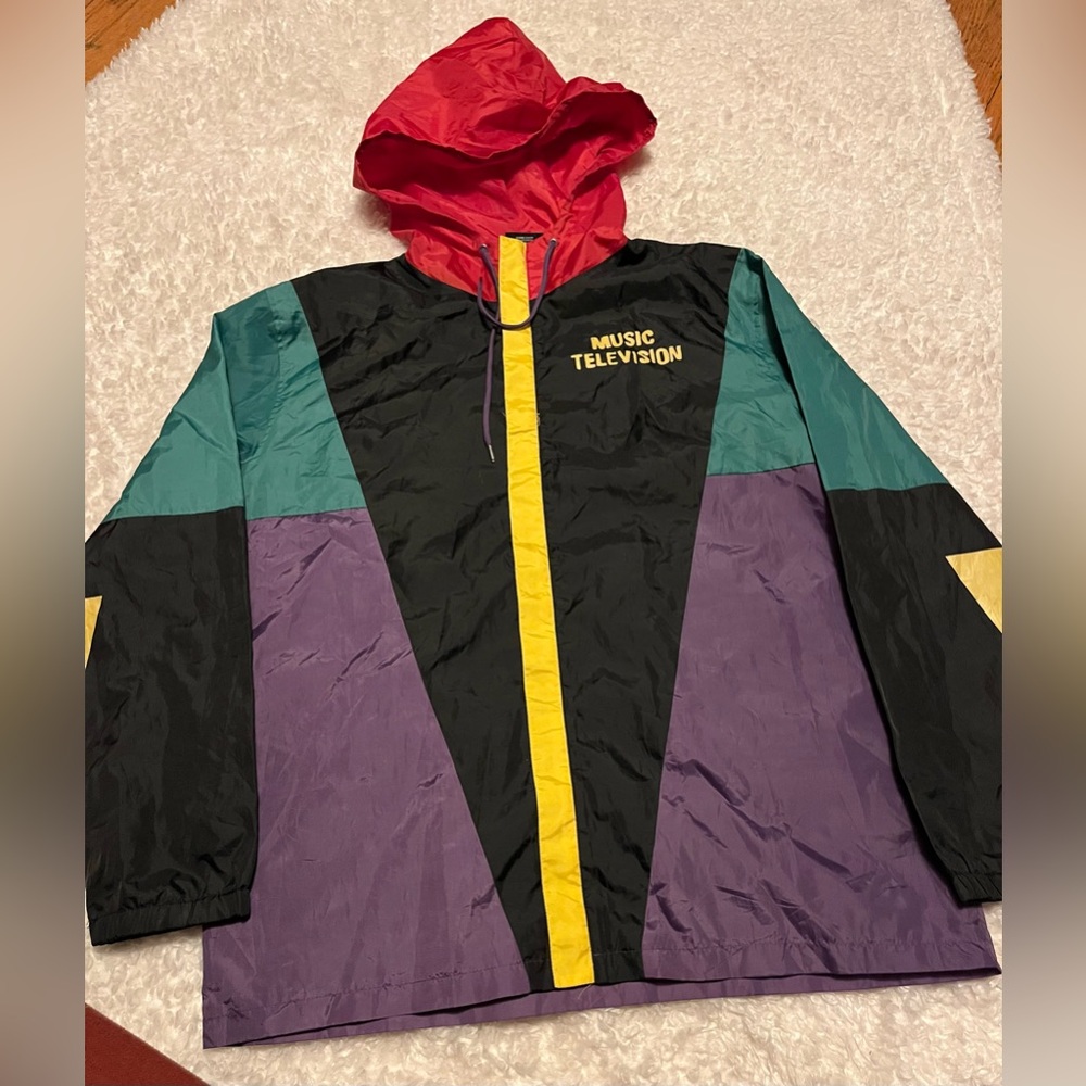MTV Multicolor Windbreaker Jacket